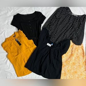 CLEAR MY CLOSET SALE! LIMITED TIME! 
Dress, skirt,& 3 blouses allfor1 price!